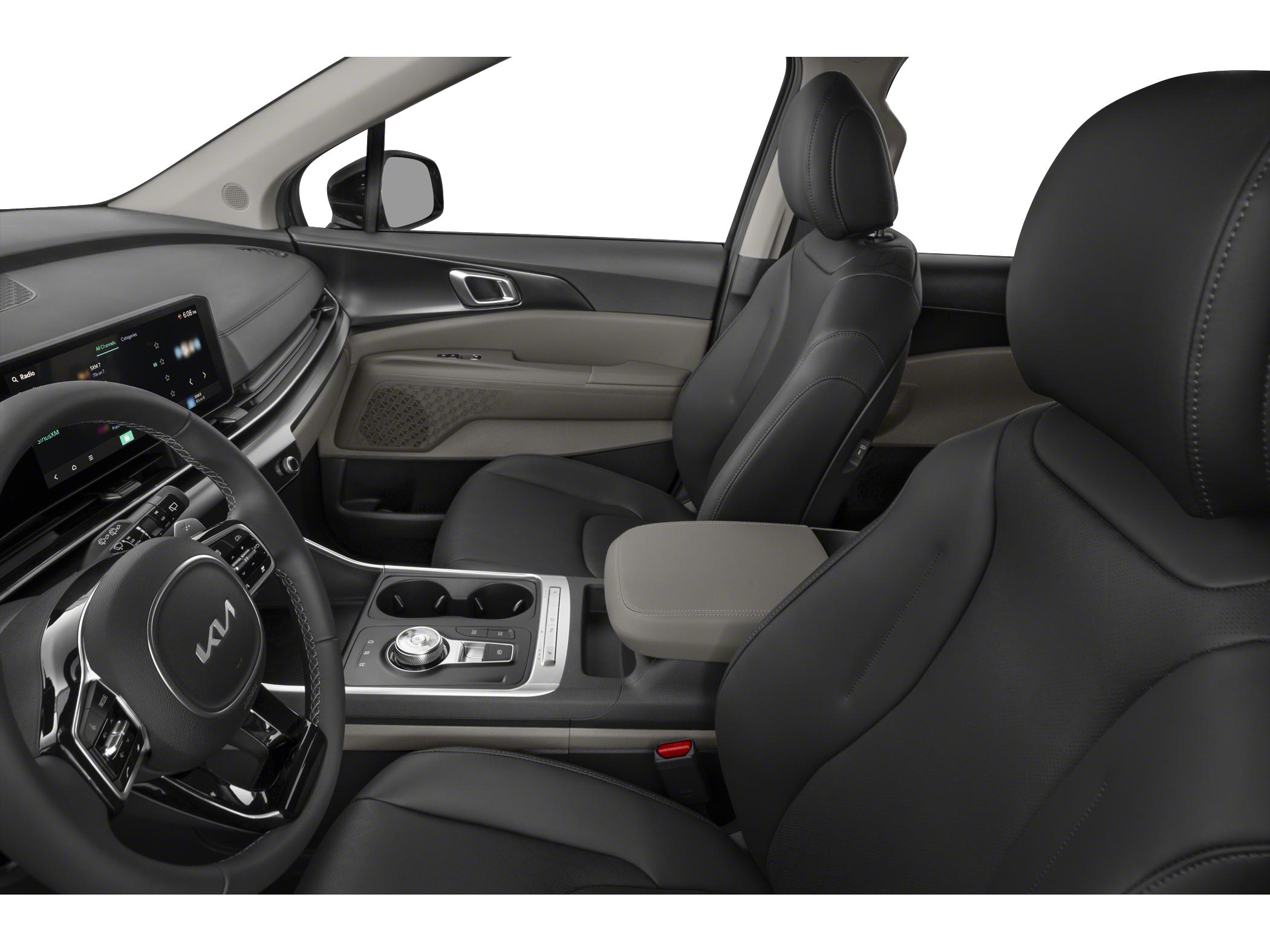 2027 Kia carnival interior — front seats