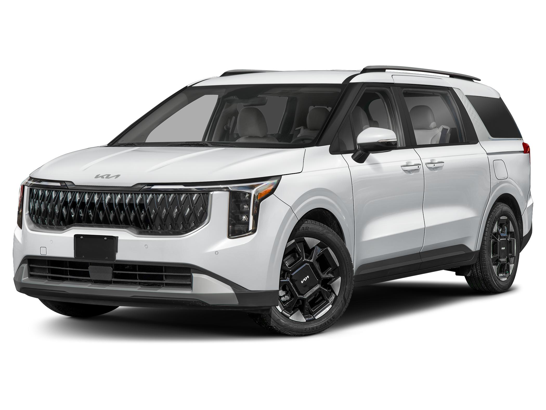 2027 Kia carnival EX — front three-quarter view