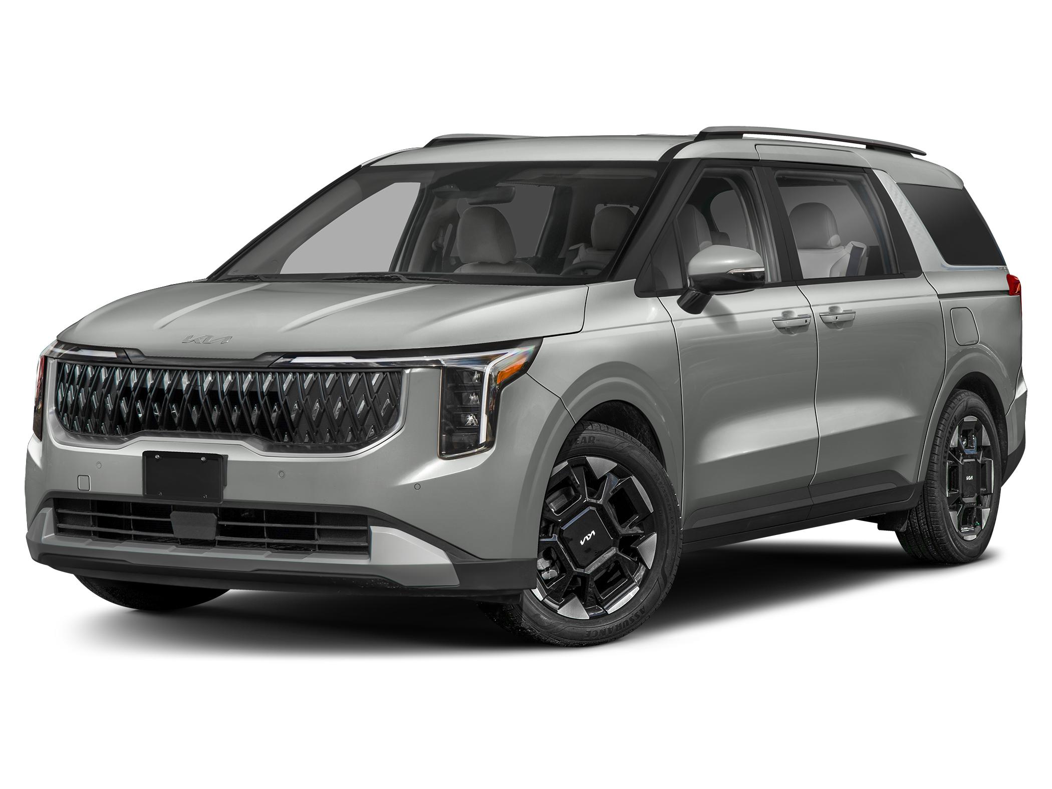 2027 Kia carnival EX — front three-quarter view