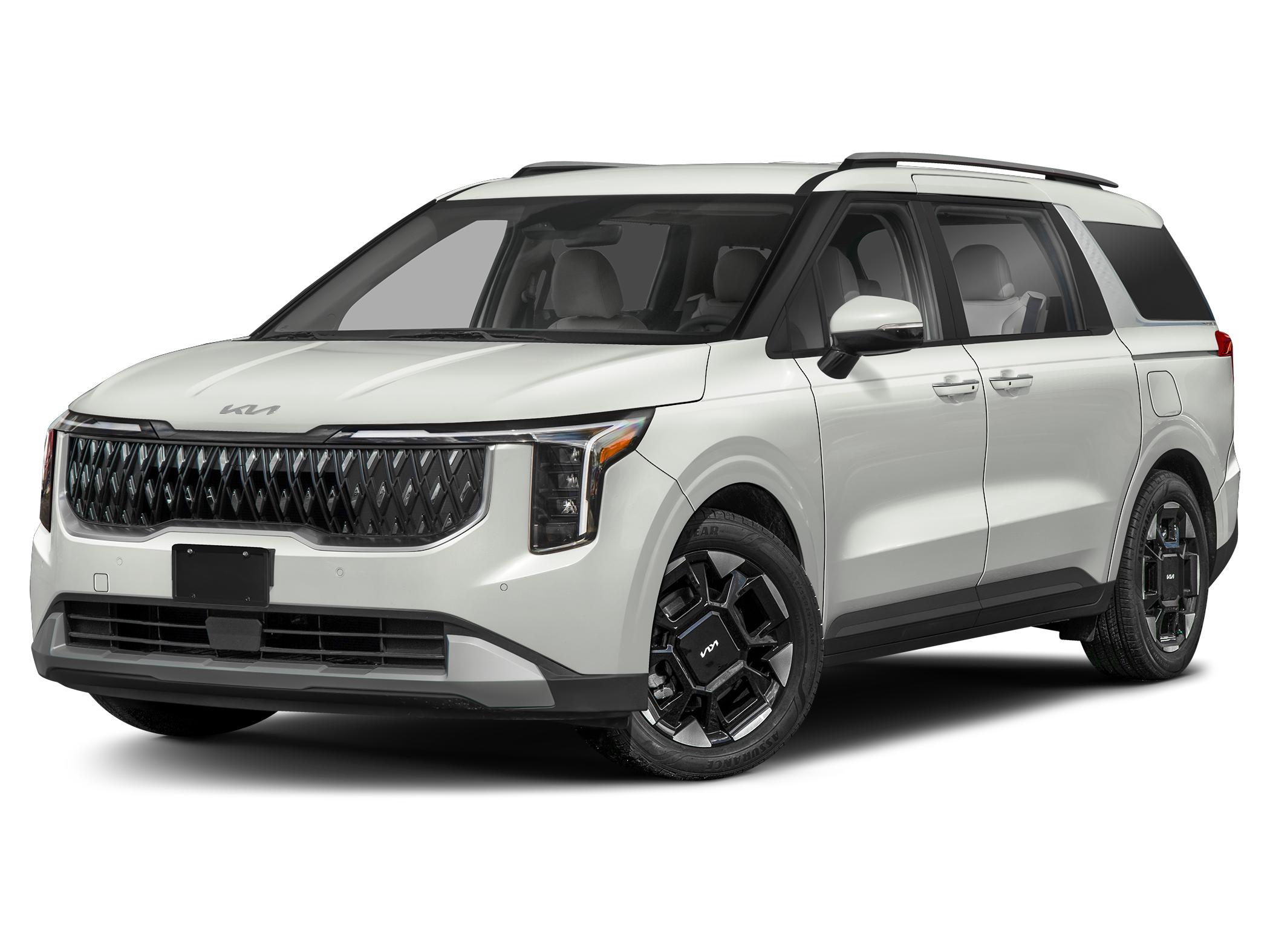 2027 Kia carnival EX — front three-quarter view