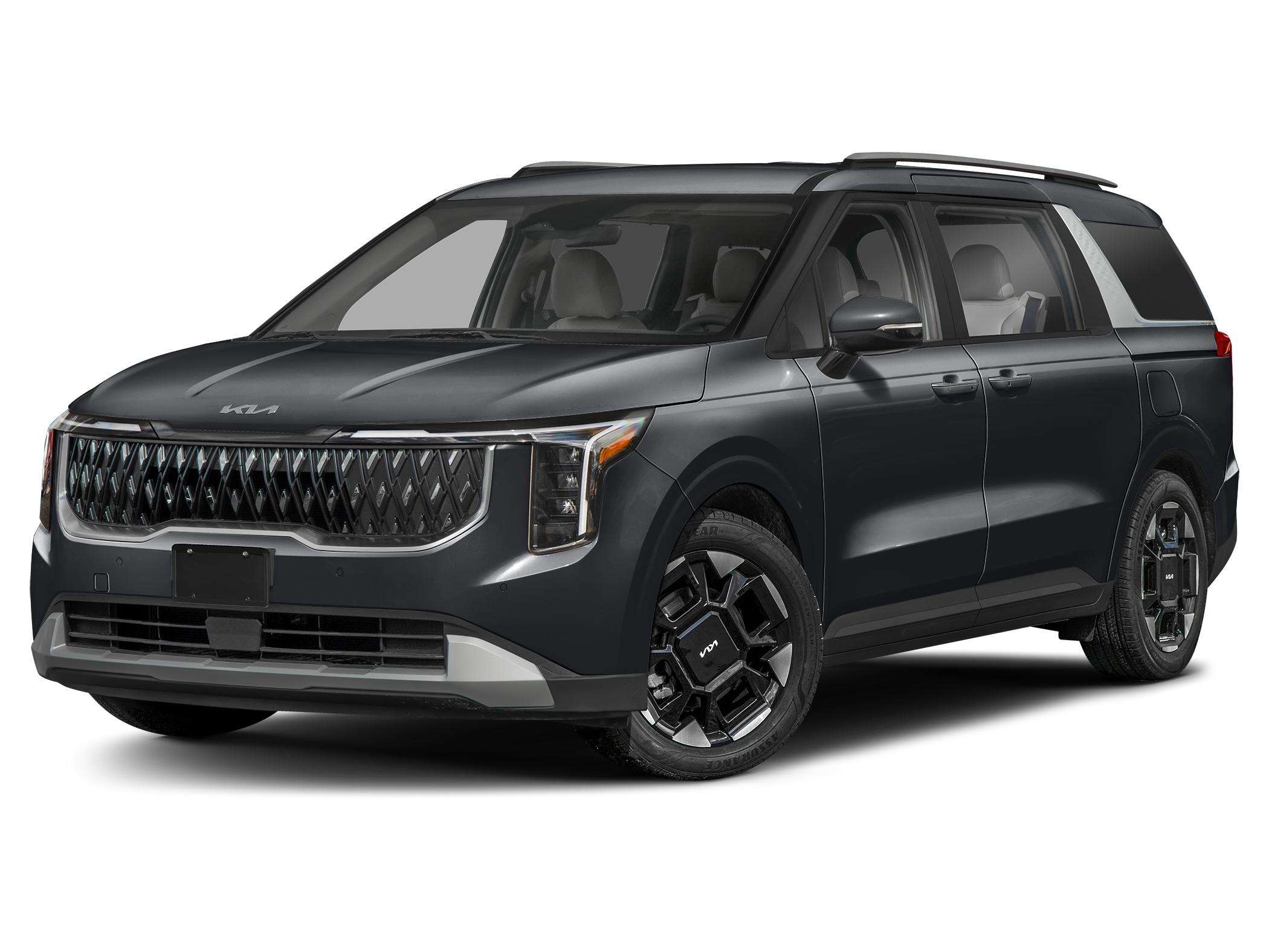 2027 Kia carnival EX — front three-quarter view