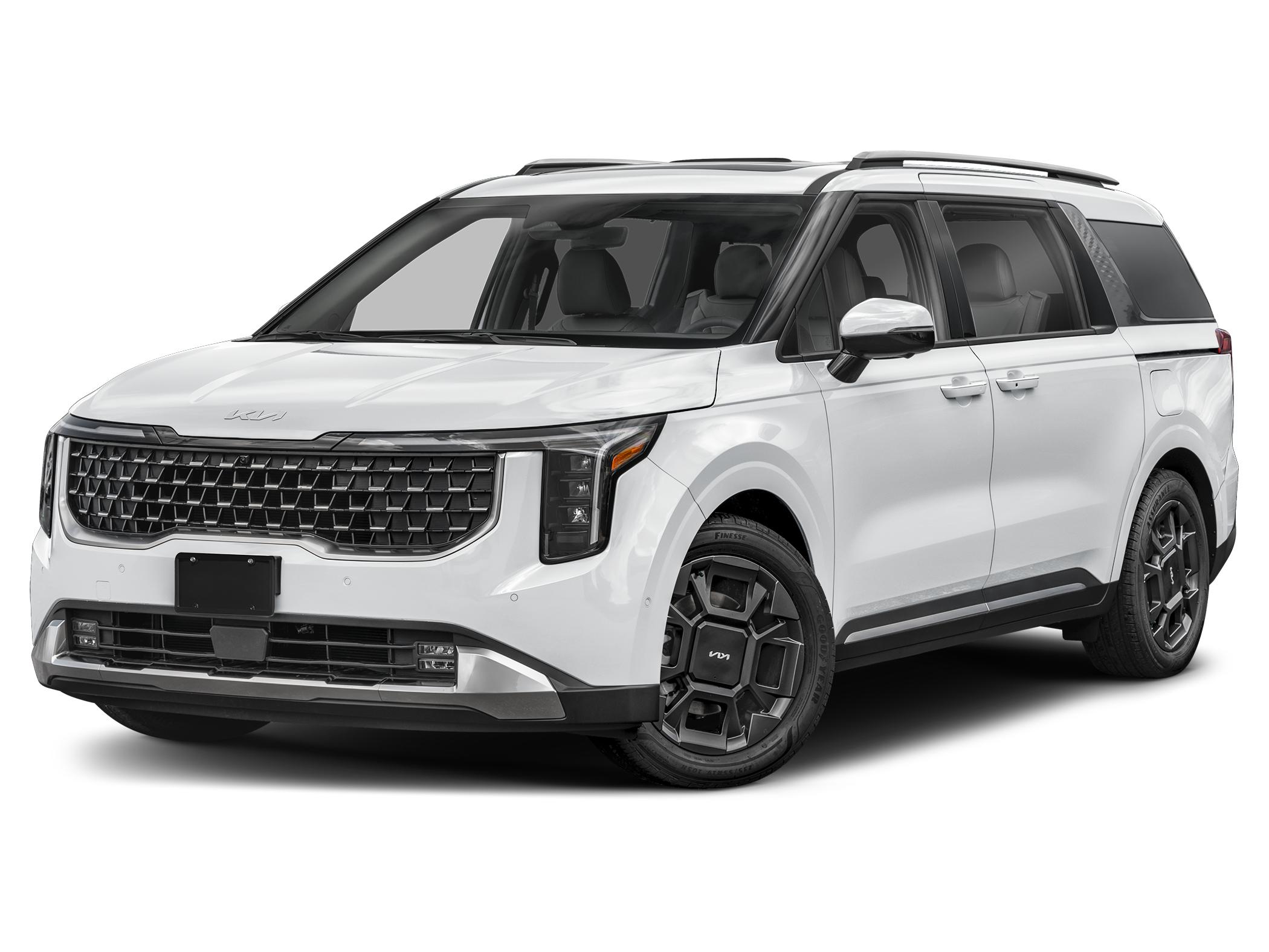 2027 Kia carnival SX — front three-quarter view