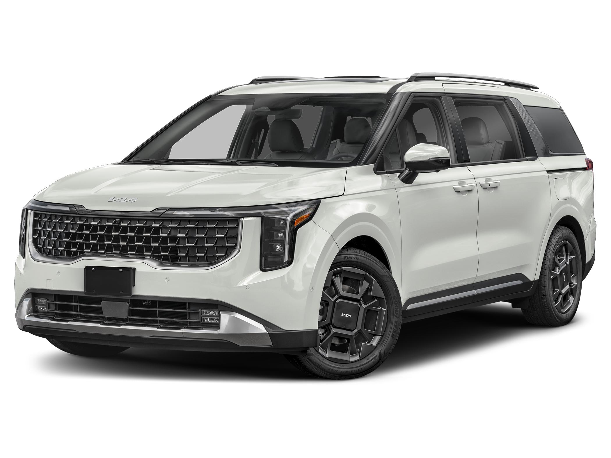 2027 Kia carnival SX — front three-quarter view
