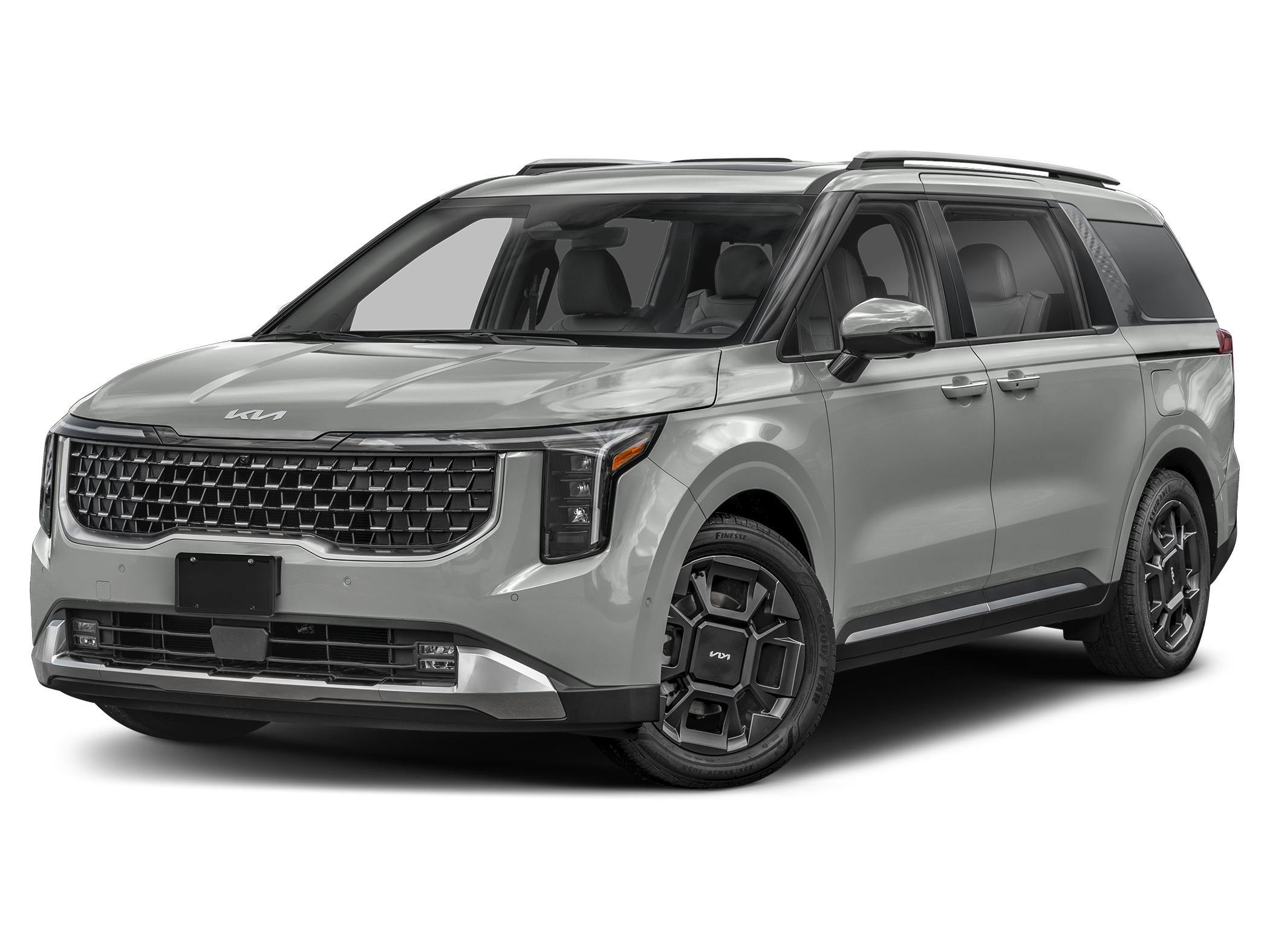 2027 Kia carnival SX — front three-quarter view