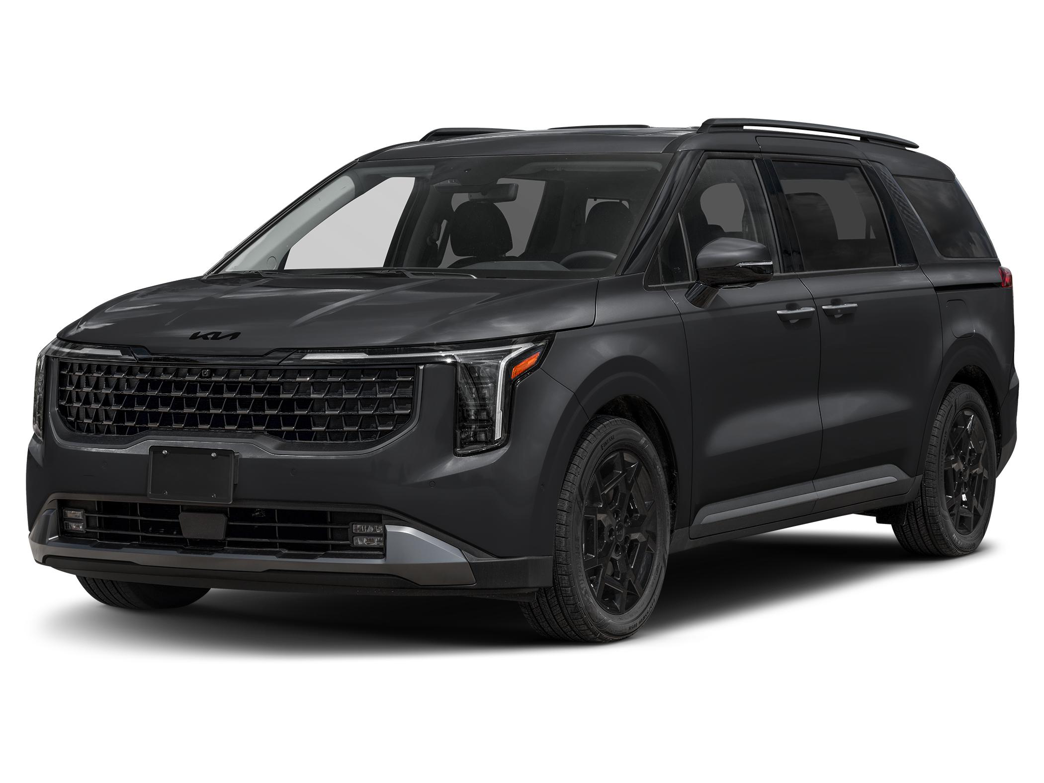 2027 Kia carnival SX Prestige — front three-quarter view
