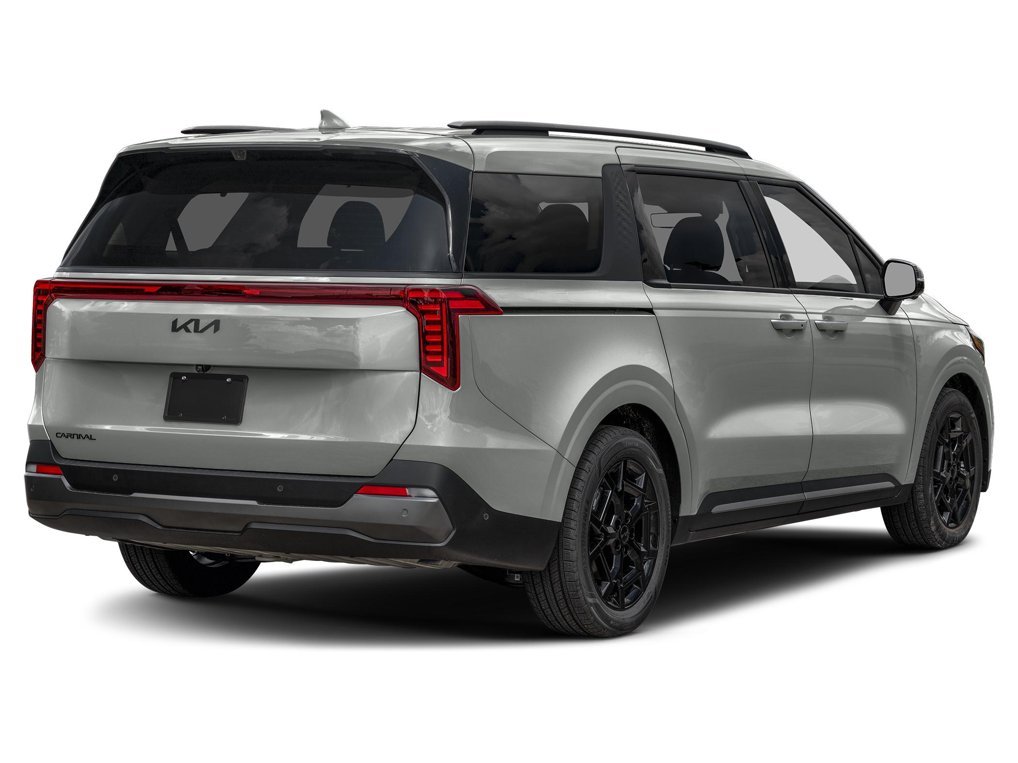 2027 Kia carnival SX Prestige — rear three-quarter view