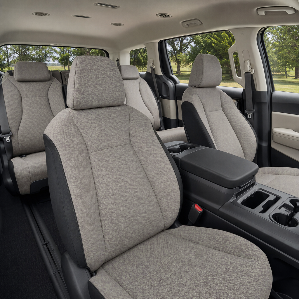 2027 Kia carnival LX — Taupe/Off-Black