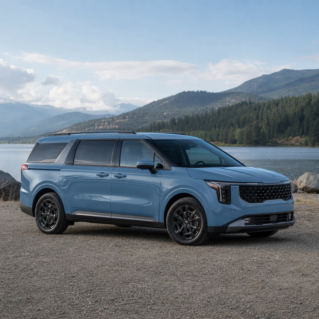 2027 Kia carnival SX Prestige — Astra Blue