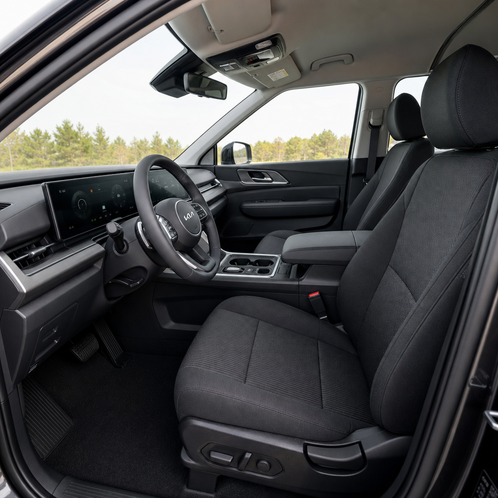 2027 Kia carnival EX — Off-Black