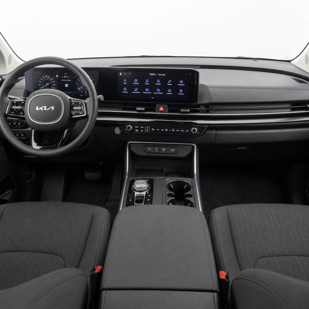 2027 Kia carnival EX — Off-Black