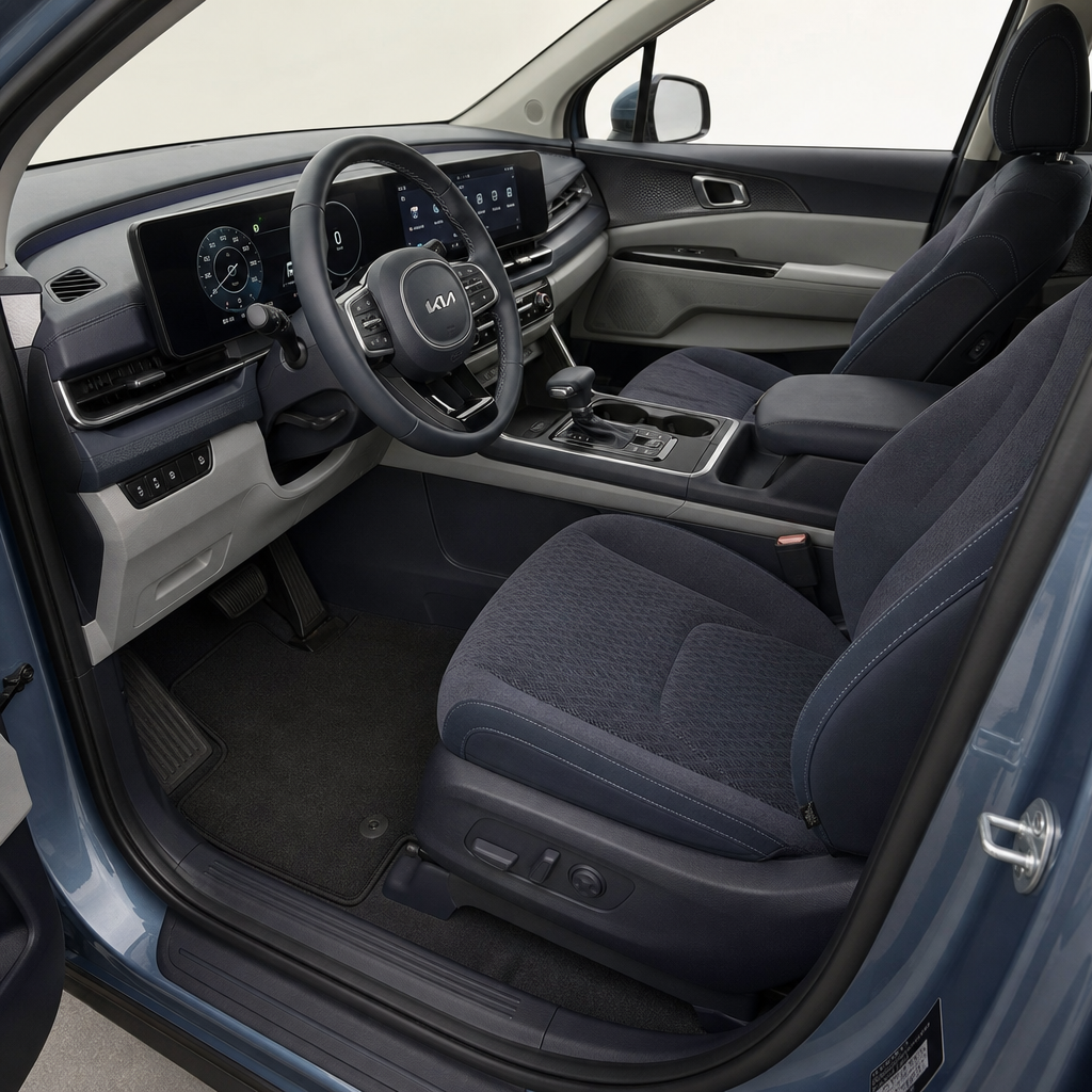 2027 Kia carnival SX — Navy/Gray
