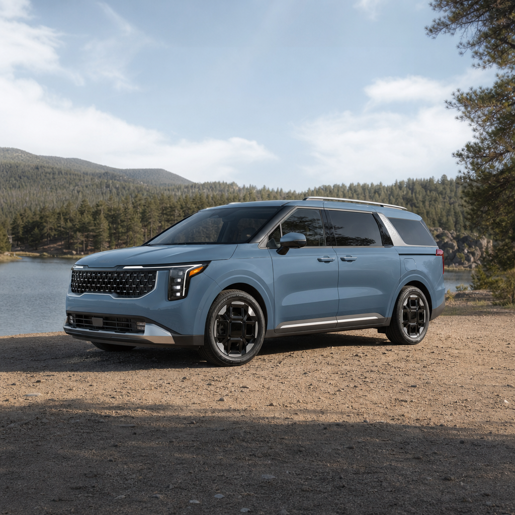 2027 Kia carnival SX Prestige — Astra Blue