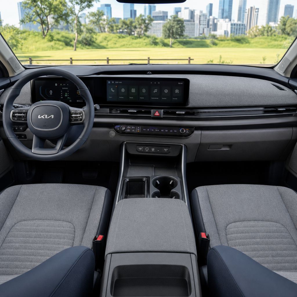 2027 Kia carnival SX — Navy/Gray