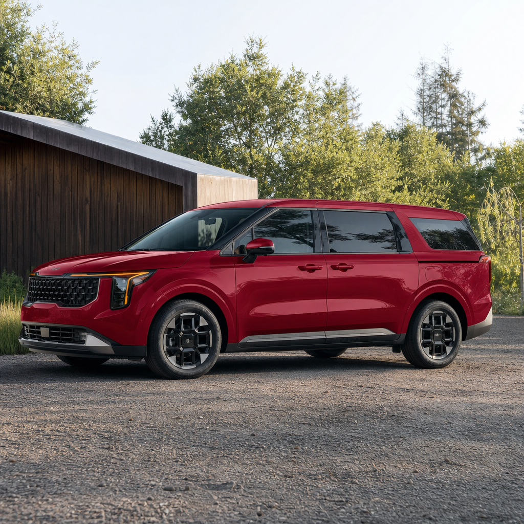 2027 Kia carnival LXS — Flare Red