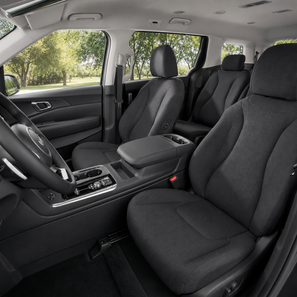 2027 Kia carnival EX — Off-Black