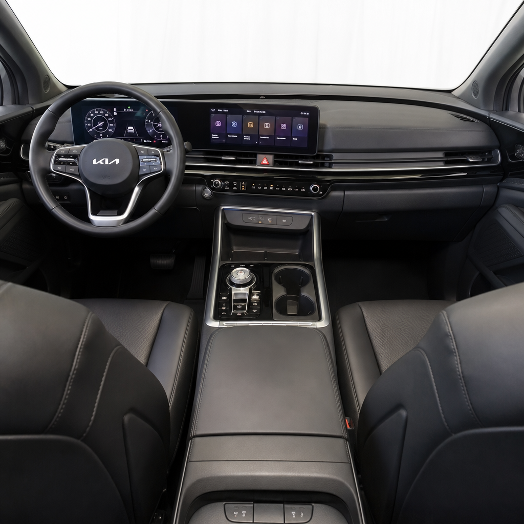 2027 Kia carnival SX — Off-black Leather