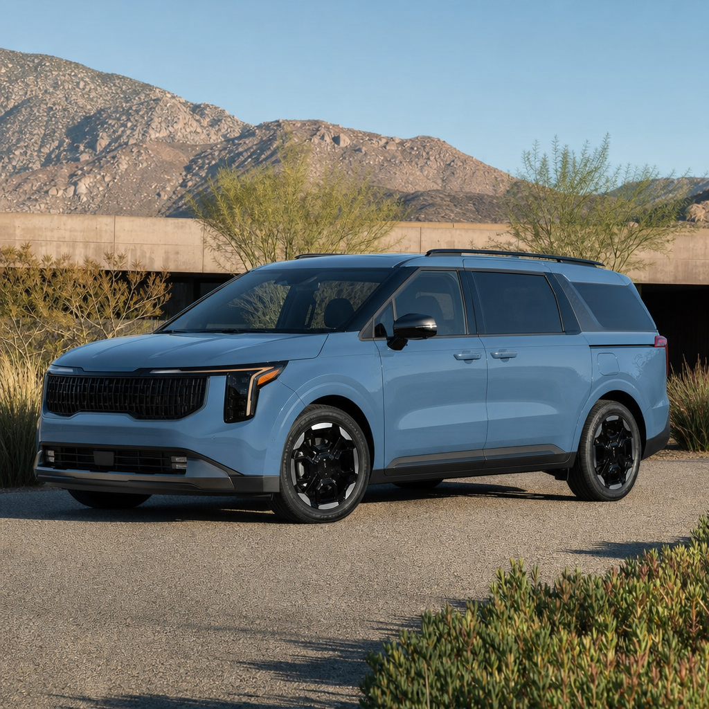 2027 Kia carnival SX Prestige — Astra Blue