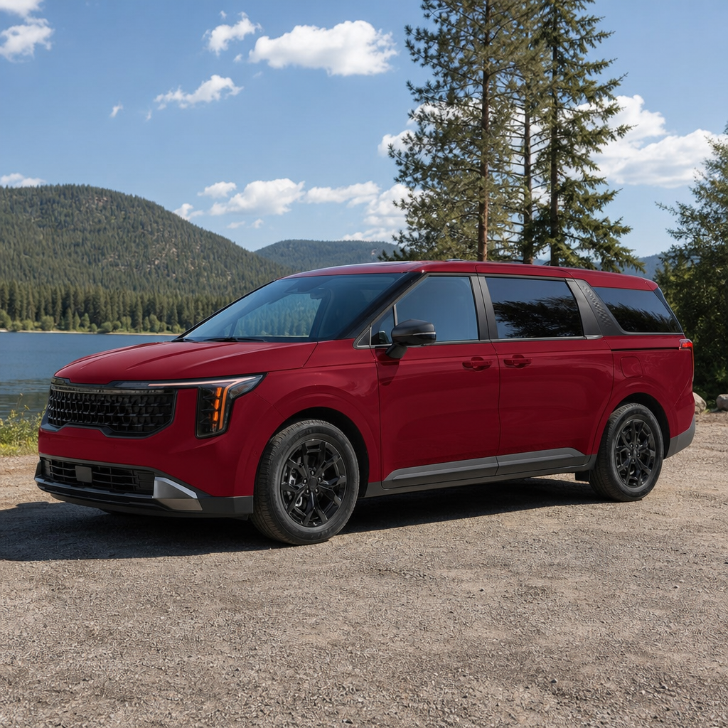 2027 Kia carnival LXS — Flare Red