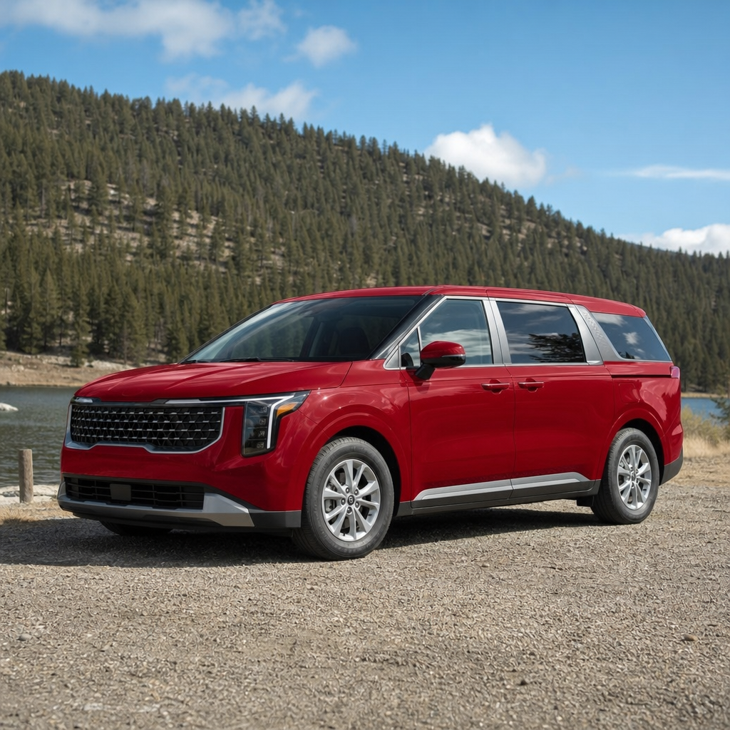 2027 Kia carnival LXS — Flare Red